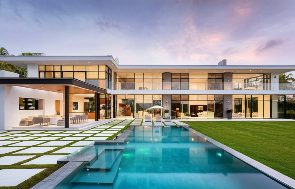 Casa Moderna Jardins